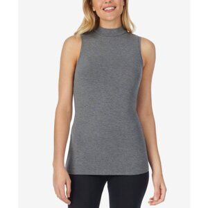 NWT Cuddl Duds Women's Softwear Stretch Tank Top - Charcoal